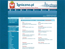 Tablet Screenshot of katalog.igniezno.pl